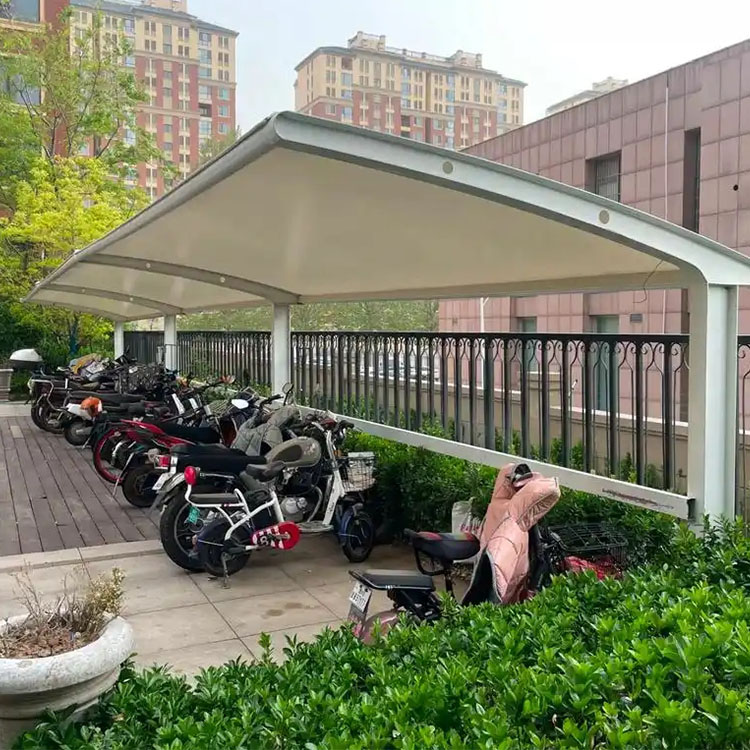 阜新膜结构电动车棚